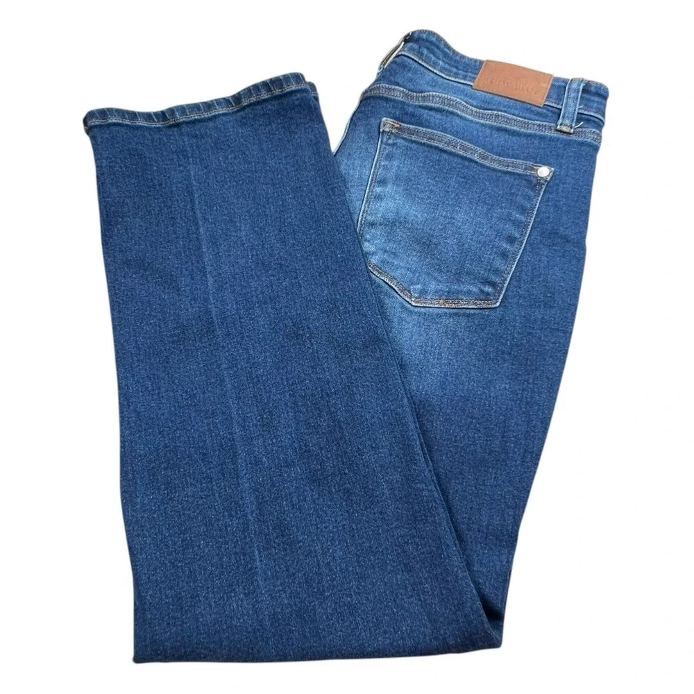 Judy Blue Womens 15/32 Straight Fit Dark Wash High Rise Stretch‎ Denim Jeans
